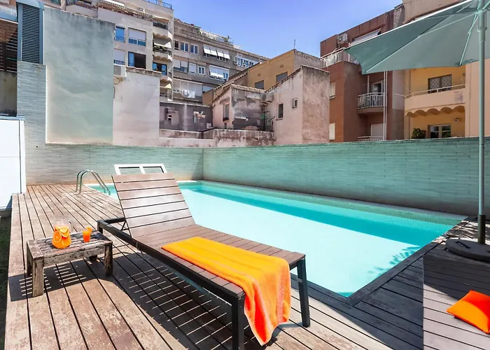 My Space Barcelona Pool Garden Apartments